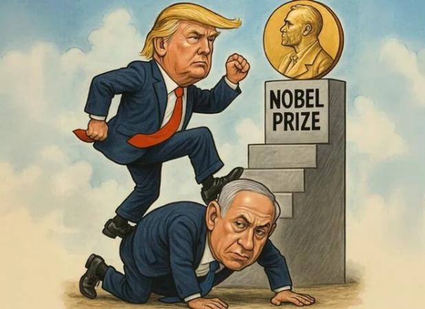 تمسخر ذوق زندگی ترامپ از پاسخ حماس در رسانه‌های صهیونیستی+تصاویر