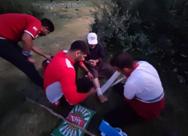 سقوط از ارتفاع در چشمه دوزری کرمانشاه یک مصدوم برجای گذاشت