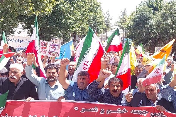 راهپیمایی «جمعه خشم و نصر» در گرگان