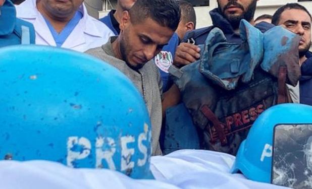 شهادت دوازدهمین خبرنگار در حملات تل‌آویو به غزه