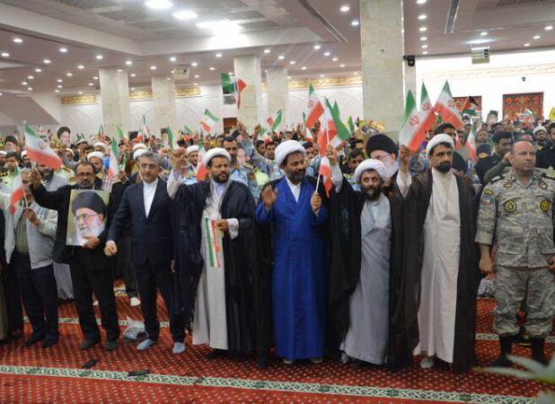 مراسم یوم الله ۹ دی در بندرعباس