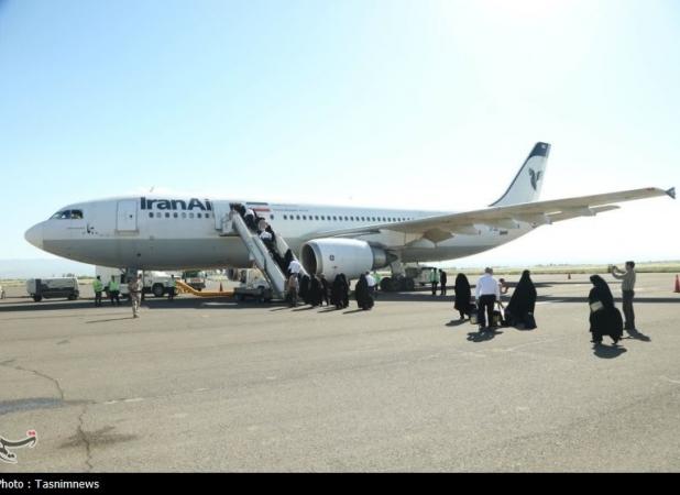 پایان عملیات عمره با انجام ۲ پرواز به کرمان و بندرعباس