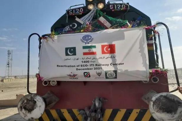 قطار دوم اکو ، از پاکستان به سمت ایران حرکت کرد