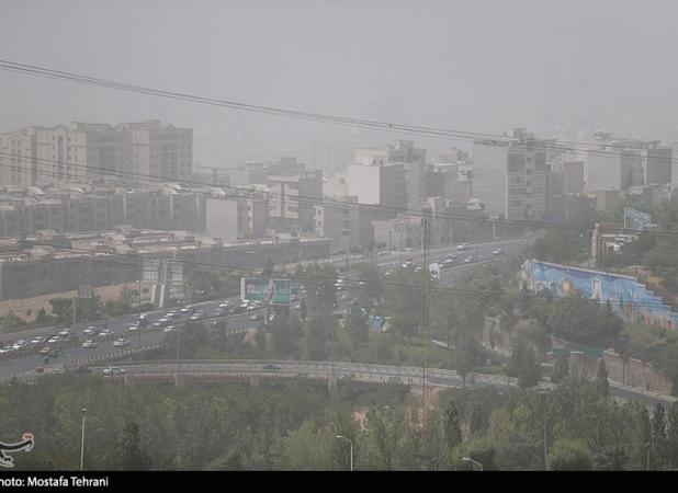 شاخص آلایندگی هوا در «پاسداران» به وضعیت خطرناک رسید