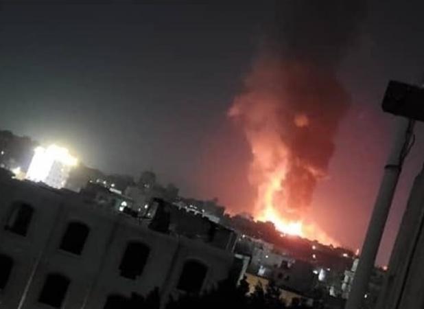 حمله ائتلاف آمریکایی-انگلیسی به فرودگاه الحدیده یمن