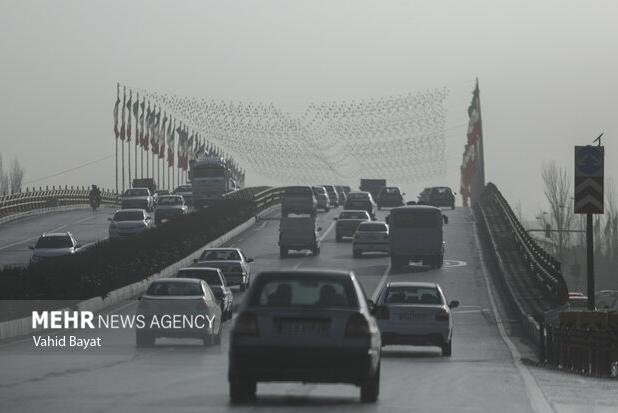 هوای ۸ شهر اصفهان آلوده است