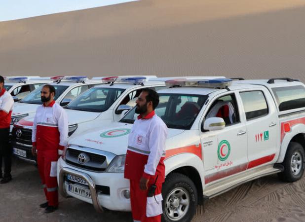 مهارت در دل کویر؛ آموزش آفرود به نجاتگران هلال احمر استان یزد
