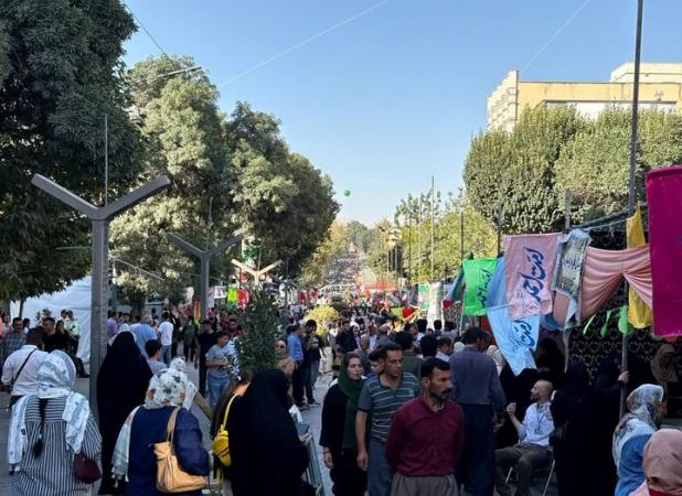 شهر سنندج امروز خانه دل‌های عاشق شد؛ حال و هوای خاص مهمانی امت احمد