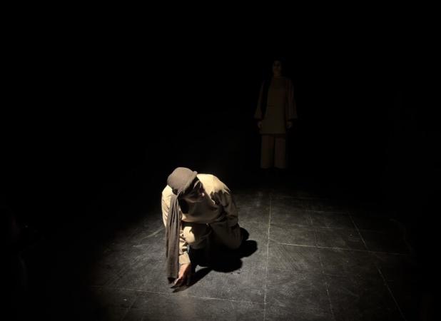 اجرای نمایش صحنه‌ای اسب‌ها در بیجار