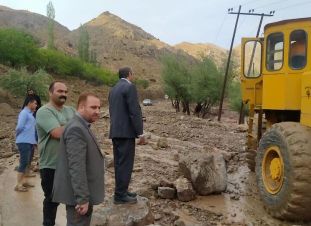 سیل به مناطقی از مهدیشهر خسارت وارد کرد