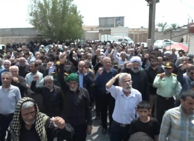 راهپیمایی جمعه خشم و نصر در خورموج