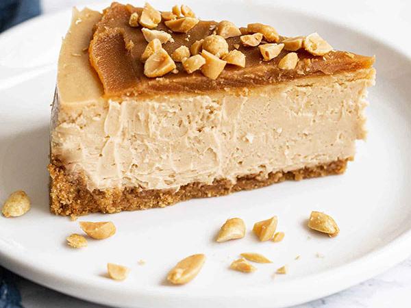 طرز تهیه چیزکیک کره بادام زمینی، چیز کیک متفاوت و خوشمزه