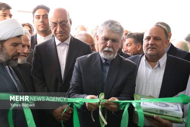 افتتاح مجتمع فرهنگی هنری سرپل‌ذهاب با حضور وزیر ارشاد