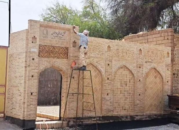 عملیات مرمت و بازسازی «سربطاق تاریخی ابوالعلایی» دزفول پایان یافت