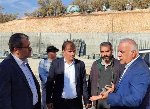 پیشرفت ۵۰ درصدی مخزن ۱۵ هزار مترمکعبی یاسوج