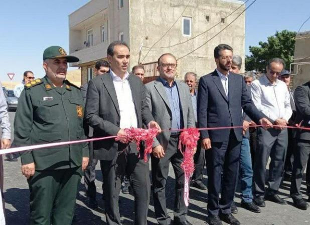 افتتاح طرح هادی روستای خورخوره بیجار همزمان با هفته دولت