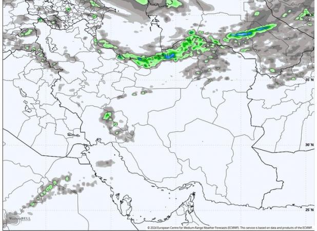هواشناسی ایران ۲۱ دی؛ آغاز و تشدید بارش‌ها در غرب کشور