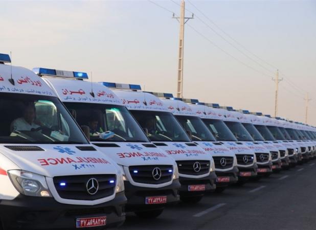 استقرار بیش از ۸۰ دستگاه آمبولانس در محل برگزاری نماز عیدفطر