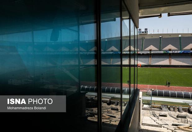 «نیوکمپ» با خاک یکسان و ساخته شد/ «آزادی» همچنان در دست تعمیر!