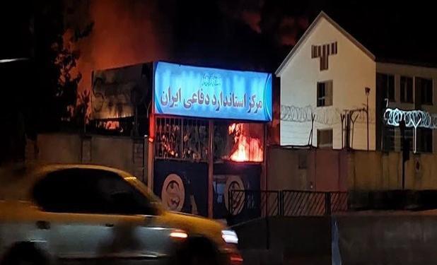 آتش‌سوزی در یکی از انبارهای باتری‌سازی سازمان توسعه منابع انرژی