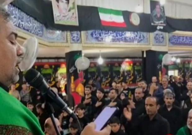 مراسم یادبود شهدای اقتدار وطن و شهید ایمان قایدی در روستای چارک