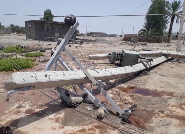 خسارت ۶۰۰ میلیارد ریالی باد و باران به شبکه توزیع برق سیستان و بلوچستان