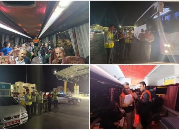 سرنشینان ۲۸ دستگاه اتوبوس در آزادراه خرم‌آباد- اراک آموزش دیدند