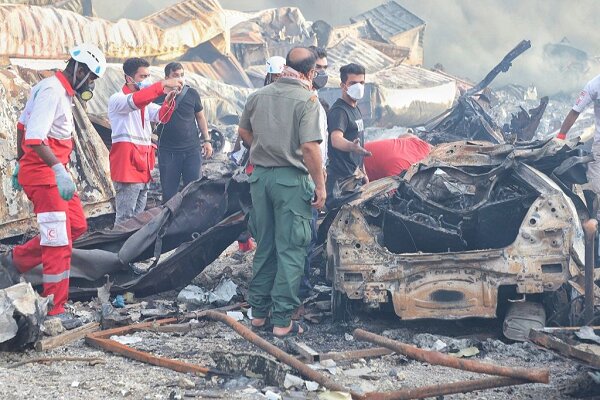 تیم‌های درمان اضطراری هلال‌احمر در بیمارستان‌های بندرعباس مستقر هستند