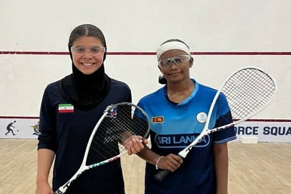 کسب ۲ مدال طلا و یک نقره ایران در مسابقات اسکواش سریلانکا