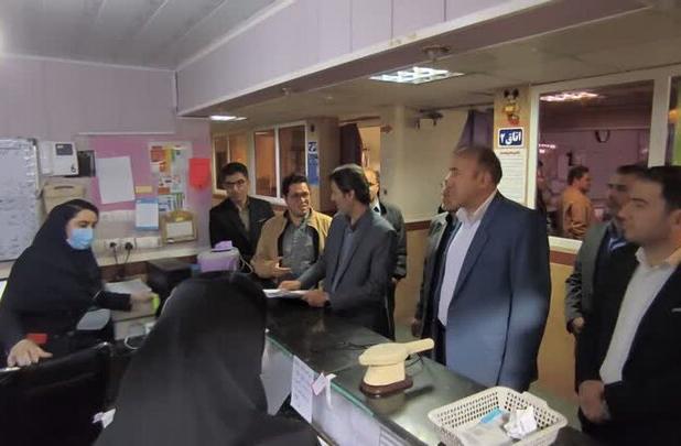 بازدید سرزده بازرس کل لرستان از ادارات خدمات‌رسان کوهدشت