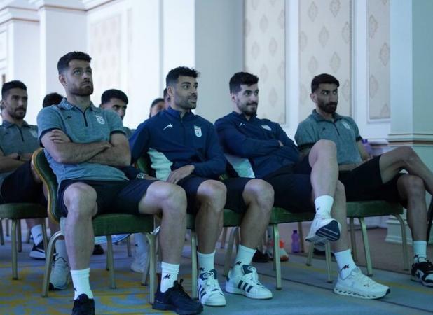 برگزاری جلسه فنی تیم ملی در روز دیدار با قطر