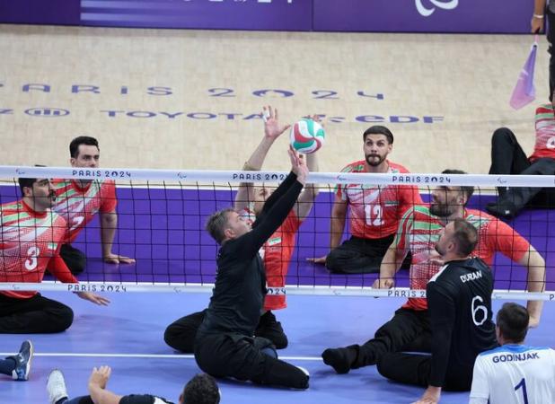 حضور تیم ملی والیبال نشسته در تورنمنتی با حضور روسیه و قزاقستان