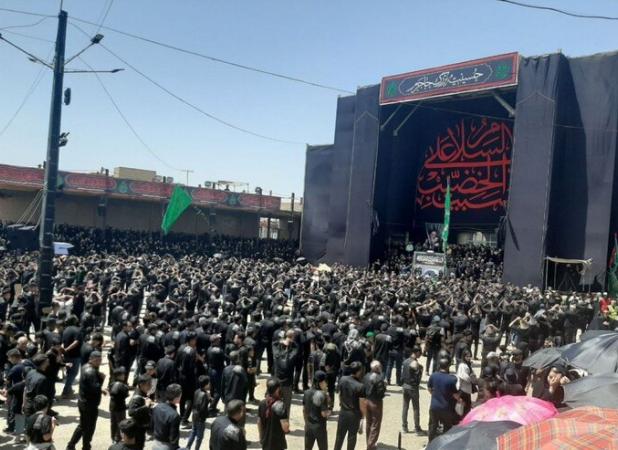 زنجیرزنی عزاداران حسینی در جاجرم