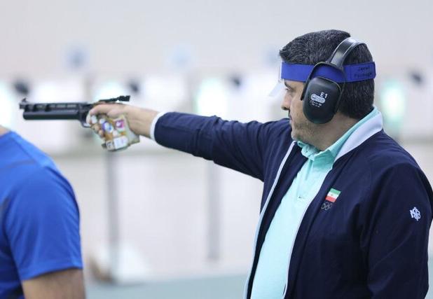 پایان کار نمایندگان ایران در تپانچه بادی مردان/ قهرمان المپیک هشتادم شد