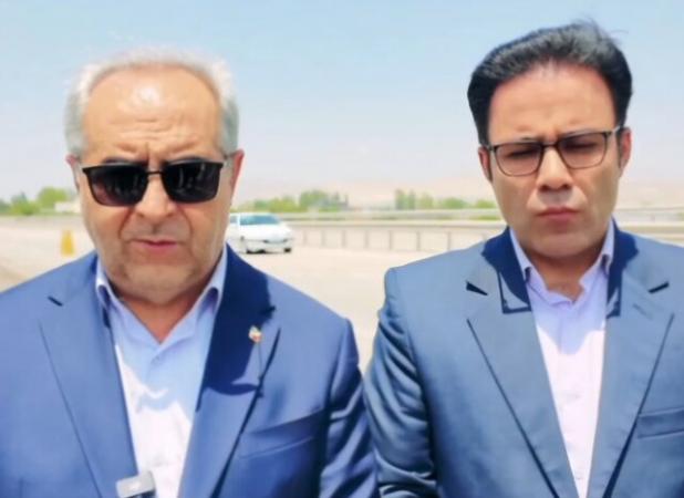 بازدید استاندار آذربایجان شرقی از طرح بهسازی آزادراه تبریز-زنجان
