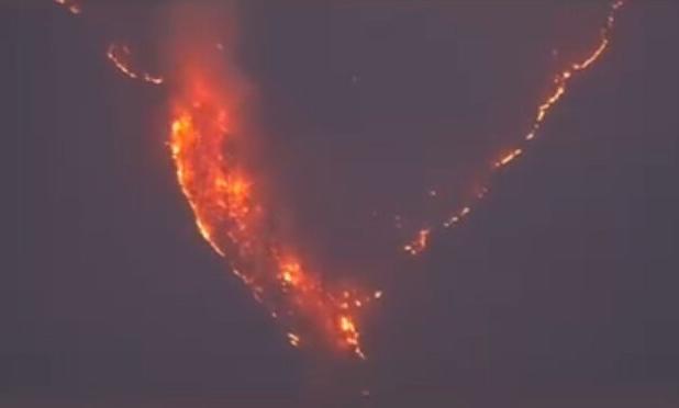 اعزام پنج فروند بالگرد و یک فروند هواپیمای ایلیوشین برای مهار آتش سوزی الیت