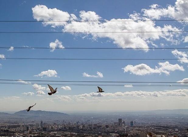 تهران در آستانه خنک شدن؛ باد و گرد و خاک در راه است