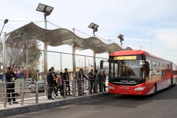 تغییر مسیر خط ۷ اتوبوس‌های تندرو تهران