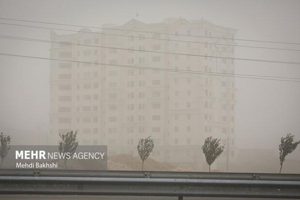وقوع گرد و خاک و کاهش کیفیت هوا در ایلام از فردا