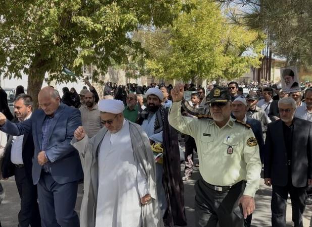 راهپیمایی جمعه «خشم و نصر» در قوچان