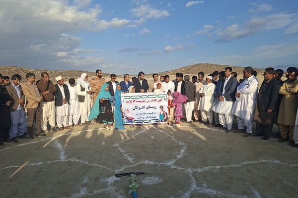 کلنگ زنی سه پروژه آموزشی در سیب و سوران