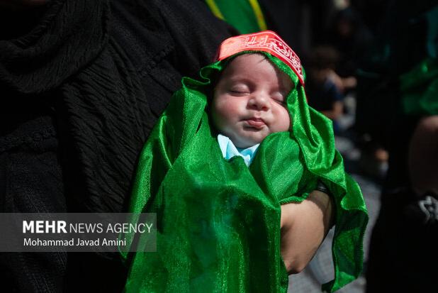 شیرخوارگان حسینی در استان زنجان برگزار شد