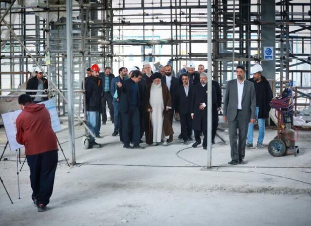 آیت الله علم الهدی از پروژه های عمرانی حرم امام رضا(ع) بازدید کرد