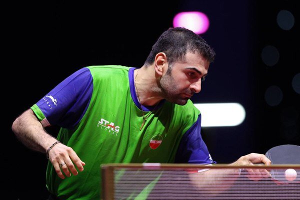 حذف نوشاد عالمیان از مسابقات تنیس روی میز قهرمانی جهان