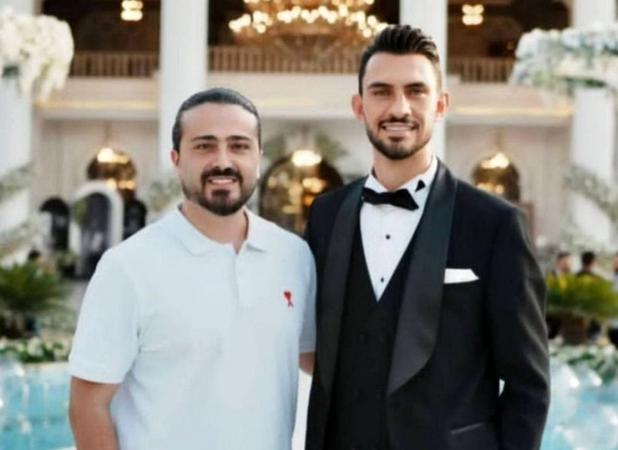 تصویر تازه‌داماد باشگاه استقلال در شب دامادی