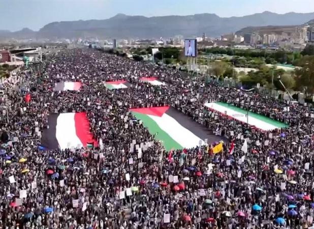 بیانیه تظاهرات میلیونی صنعاء: هرگز غزه را تنها نخواهیم گذاشت