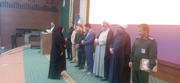 کسب رتبه دوم جهادگر جهاددانشگاهی خراسان جنوبی در ششمین جشنواره جهادگران بسیج سازندگی انصار الرضا(ع) استان