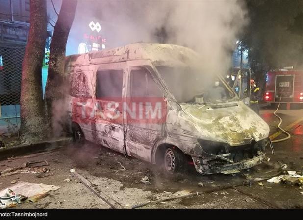گفت‌وگو با نیروی اورژانسی که مورد حمله نیروهای آشوبگر قرار گرفت + صوت