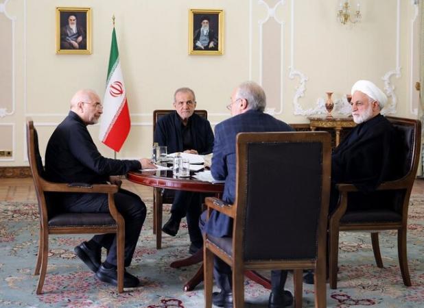 جلسه سران قوا به میزبانی رئیس جمهور برگزار شد
