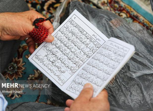 دعای پرفیض عرفه در نقطه صفر مرزی خسروی طنین‌انداز می‌شود